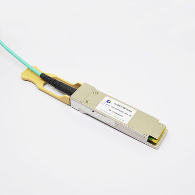 100Gb/S QSFP28 Active Optical Cables 3 Meter For 100GBASE SR4